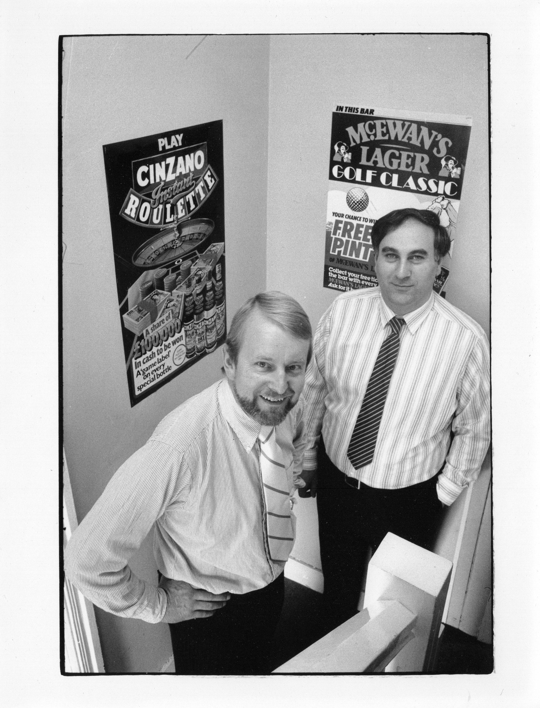 Picture of John Chambers and John Donovan